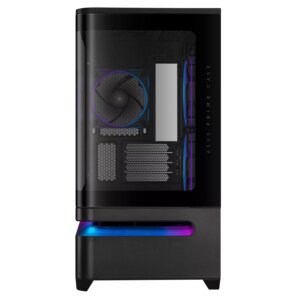 ASUS Prime AP202 MicroATX Case with Tempered Glass, ARGB (Black)