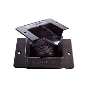 HotLok, Round 4'' Brush Grommet (no collar), Single