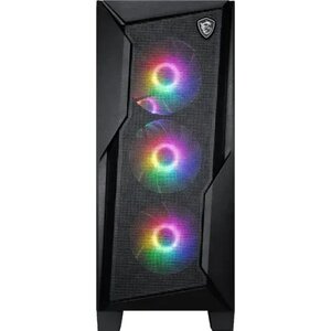 ATX Mid Tower 4xRGB Fans 1 Fan Hub