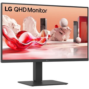 LG 27BA65QB-B 27IN QHD 2560x1440 IPS MONITOR HDMI DP USB-C RJ45 HAS PIVOT KVM SPK VESA 3 YEARS WARRANTY