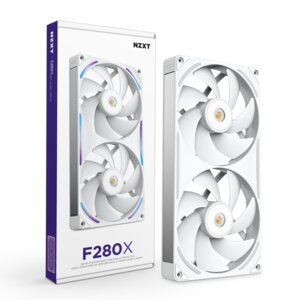 NZXT F280X - 280mm Performance RGB Fan Single-Frame - White