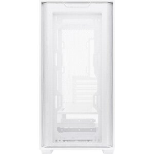 ASUS A21 PLUS White microATX case offers support for hidden-connector motherboards, 360 mm radiators and 380 mm graphics c