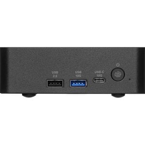 Black Barebone Core Ultra 9 386H/Up to DDR5/2M.2/2HDMI/2TBT/2LAN/Wifi6/Card Reader/Switch Cable/3Y