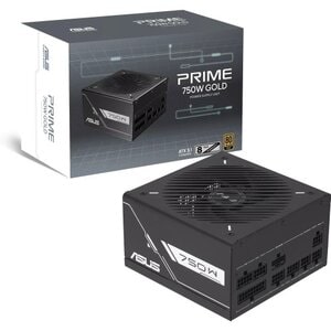 ASUS Prime 750G Gold Black Edition - 750W - 80 PLUS Gold - Fully Modular - ATX - 8Y Warranty