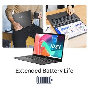 Modern 15 F1MG - 15.6in FHD IPS - Intel Core 7 150U - 16GB8GBx2 RAM DDR4 -1TB NVMe SSD - WiFi 6E AX211 - 3cell 45.6Whr -Pl