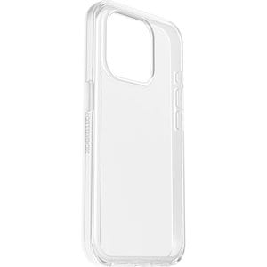 OtterBox Symmetry Case for Apple iPhone 15 Pro Smartphone - Clear - Retail - Bacterial Resistant, Drop Resistant - Plastic