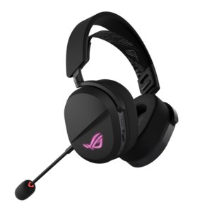 ASUS ROG Pelta Wireless Gaming Headset BT, ROG SpeedNova 2.4GHz, USB-C, Lightweight 309g, 50mm ROG Titanium-Plated Drivers