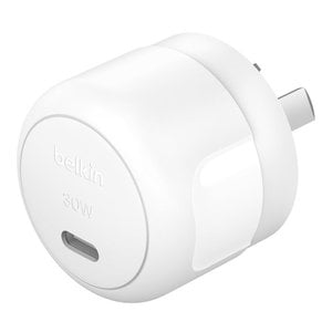 Belkin BoostCharge 20 W AC Adapter - Universal Adapter - 1 USB Type-C - For iPad Air, iPad mini, iPhone