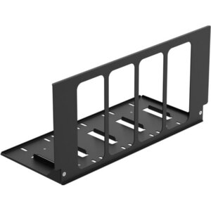 4-Unit Dell Pro Max Micro Face Plate/Bracket Set for Modular Shelf