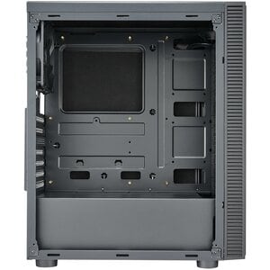 FSP CMT223S ATX SILENT OFFICE CASE BLACK, USB3.0 X2. TYPE-C X1, PRE-INSTALLED 120MM FAN X 4 , SUPPORT 300MM LENGTH VGA AND