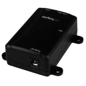 StarTech.com PoE Injector - Supply power and data connectivity to an individual Gigabit PoE device over standard Ethernet 