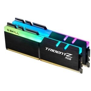 G.SKILL Trident Z RGB RAM Module for Desktop PC, Motherboard - 64 GB (2 x 32GB) - DDR4-3200/PC4-25600 DDR4 SDRAM - 3200 MH