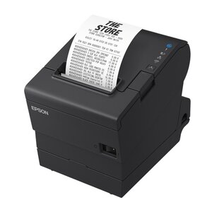 TM-T88VII-622 Desktop Direct Thermal Printer Built-in Ethernet USB Parallel PSU Included AC Cable to be purchased separately