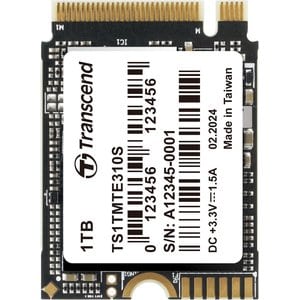 1TB M.2 2230 PCIe Gen4x4 NVMe 3D TLC DRAM-less