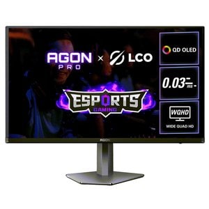 AOC 34IN AGON AG346UCD 1800R CURVED OLED WQHD 3440X1440 175HZ 0.03MS 21:9 GAMING MONITOR DP/2HDMI/3USB EARPHONE IN BUILT-I