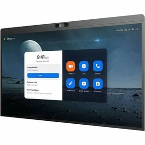 DTEN D7X 55-A 3rd Generation Interactive LED 55" Capacitive Touch Screen, 4K Camera, 15-Microphone Array & Speakers (Android OS) for Teams + Zoom + 3 Year Total Warranty