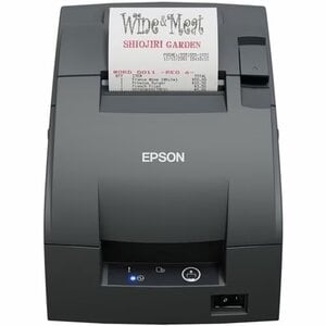 TM-U220IIB-432, Kitchen Receipt & Ticket, with Auto Cutter. Includes English Thai simplified Chinese & Vietnamese fonts (e