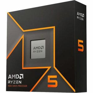 Ryzen 5 9600 Processor with Wraith Stealth - 5.20GHZ 6 Core - Socket AM5 - 38MB 65W - RADEON Box