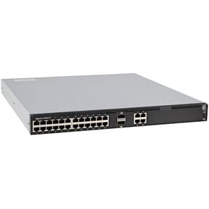 Smart Selection - Dell EMC Switch S4128T-ON, 1U, 28 x 10Gbase-T, 2 x QSFP28, IO to PSU, 2 PSU, OS10 Ent, 3Yr PS NBD