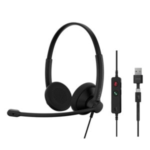 IMPACT 100 UC Stereo USB-C+A - Certified for Zoom, Google Meet and Webex