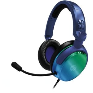C6-100 Gaming Headset Strike Green & Blue For PS5, PS4, XBOX, Nintendo Switch 2, Nintendo Switch PC & Mobile