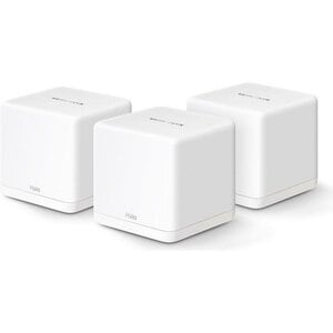 Mercusys HALO H60X 3-PACK - AX1500 Dual Band WiFi 6 - 1201 Mbps (5 GHz) + 300 Mbps (2.4 GHz) - Whole Home Mesh WiFi - 550 