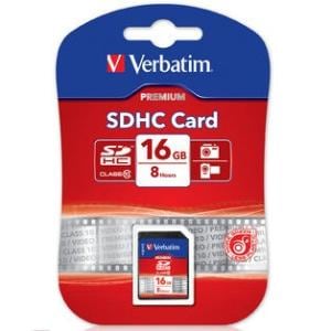 Verbatim 43962 16 GB Class 10 SDHC - 2 Year Warranty