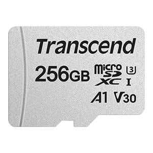 Transcend 300S 256 GB UHS-I (U3) microSDXC - 95 MB/s Read - 45 MB/s Write