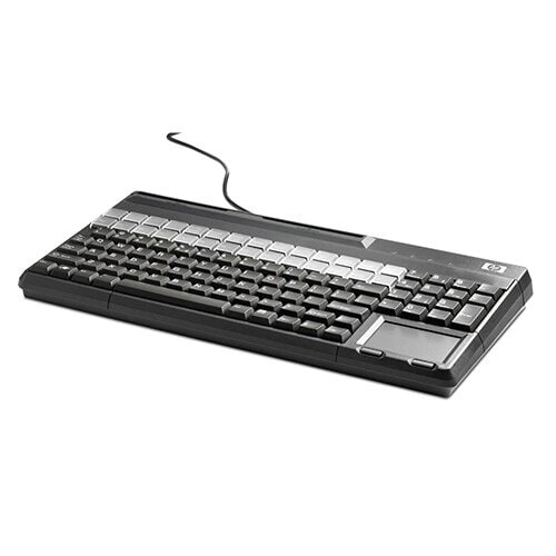 HP POS USB Keyboard with Magnetic Stripe Reader