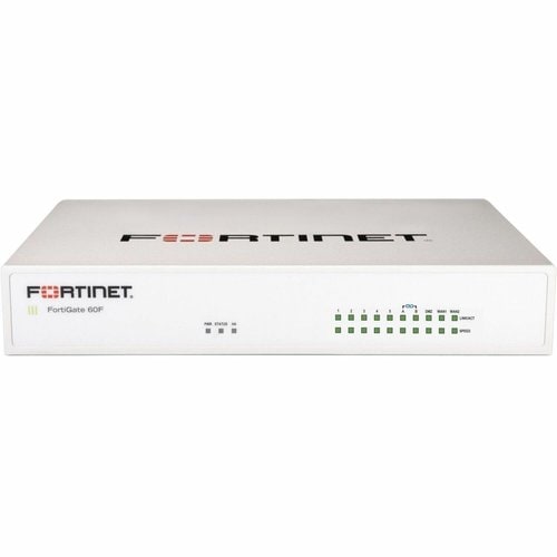 FortiGate 61F 10xGE RJ45 ports (Incl 2xWAN Ports, 1xDMZ Port, 7xInternal Ports), 128GB SSD onboard storage