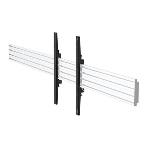 ADB-B400F VESA 400 fixed brackets (set of 2) - displays to 50kg (110lb) - single or multi-screen installations - Black
