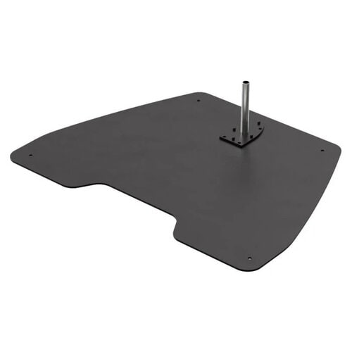 ADB-FS freestanding floor base - creates freestanding digital signage solutions - steel - Black
