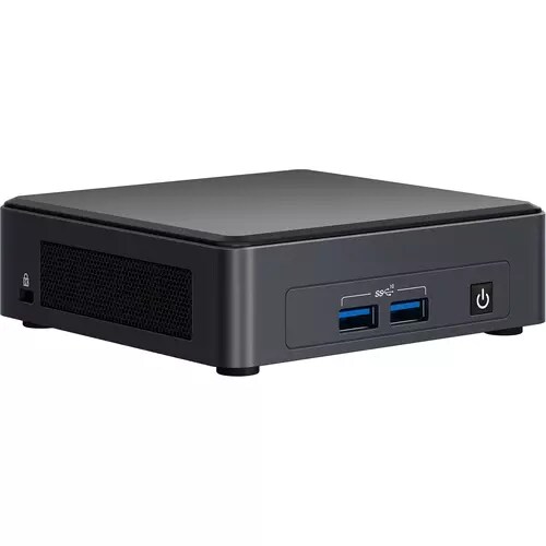 Intel NUC11TNKI5 Micro PC - i5-1135G7 - 8GB RAM - 250GB SSD - Windows 10 IoT Enterprise and Zoom Room for Video Conferenci