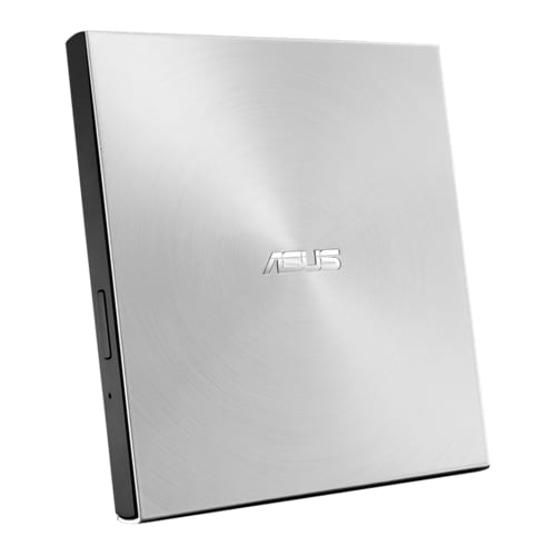 ASUS ZenDrive U7M - ultra-slim portable 8X DVD burner includes two free M-DISC 4.7GB DVDs for lifetime photo video data ba