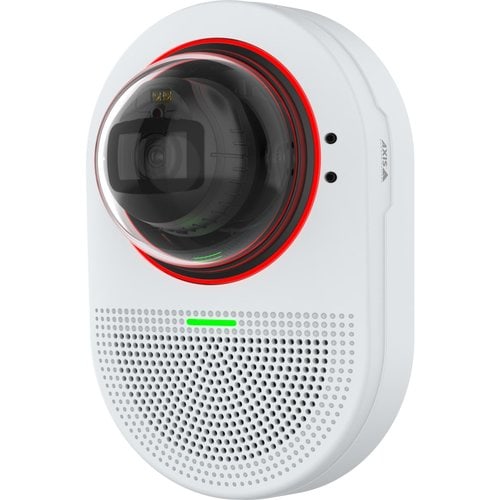 AXIS Q9307-LV all-in-one device combines sharp video audio actionable analytics and indication LEDs. Camera part is from P
