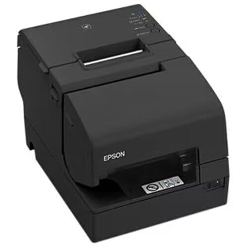 TM-H6000V-036 Up to 350mm/s With MICR and Endorsement Printing Powered USB/USB/Ethernet Black power supply not included