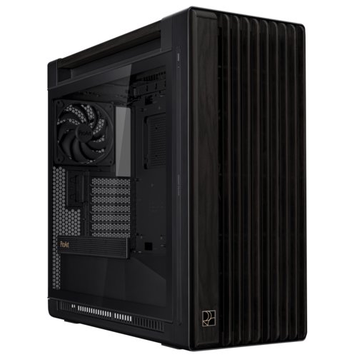 PA602 PROART CASE WOOD METAL EDITION 420mm radiator support 1x 140mm and 2x 200mm fans pre-installed front panel IR dust i
