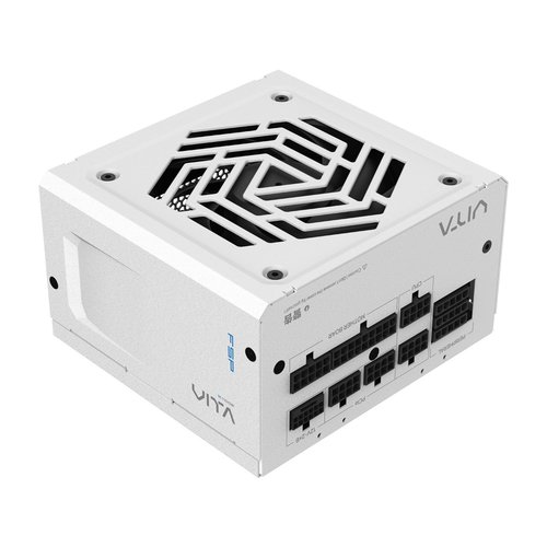 FSP VITA GM 750W PSU complies with ATX 3.1, supports PCIe 12V-2x6, features Gold certification, LLC Resonant-converter Top