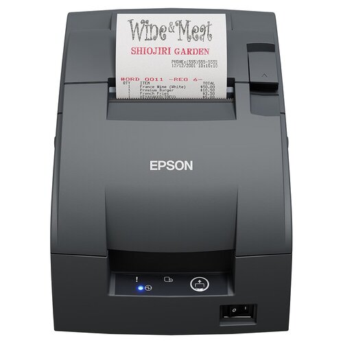 TM-U220IIB-302 Kitchen Receipt & Ticket with Auto Cutter Includes English and Traditional Chinese fonts Serial power suppl