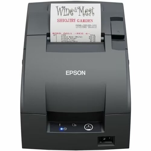 TM-U220IIB-432, Kitchen Receipt & Ticket, with Auto Cutter. Includes English Thai simplified Chinese & Vietnamese fonts (e