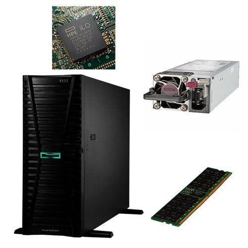 HPE ML350 G11 4410Y 32GB+32GB Server (P43328-B21) + 2nd PSU (P38995-B21) + iLO Enable kit