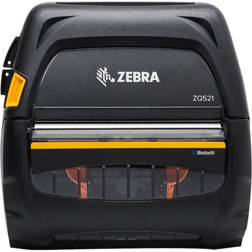 DT Printer ZQ521 4.45in/113mm Eng/Trdl Ch/Korean fonts Dual 802.11ac/Bluetooth 4.X linerless stnd battery APAC certs Group