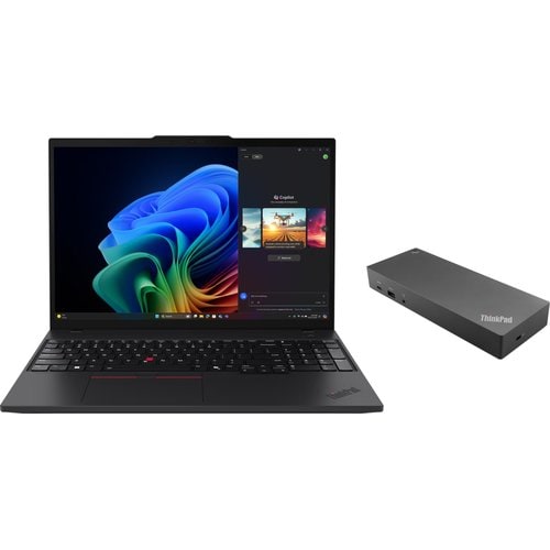 T16-4 T U7-255H 32G 512G W11P 4G LTE 3YP + THINKPAD HYBRID USB-C DOCK BUNDLE