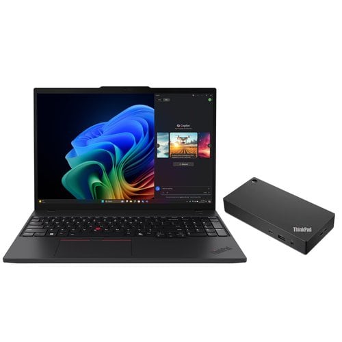 T16-4 U5-225H 16G 512G W11P 3YPS + THINKPAD UNIVERSAL USB-C DOCK - AU BUNDLE