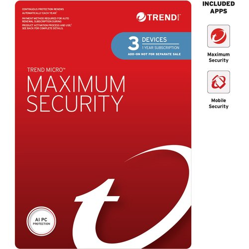 Maximum Security (1 Devices) 1yr Add-on AR