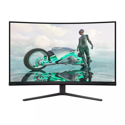 PHILIPS EVNIA 32M1C3200WL Curved FHD 240Hz Gaming Monitor. 31.5in VA Curved1500R FHD 1920x1080 16:9 300nits 0.3ms 240Hz 2x