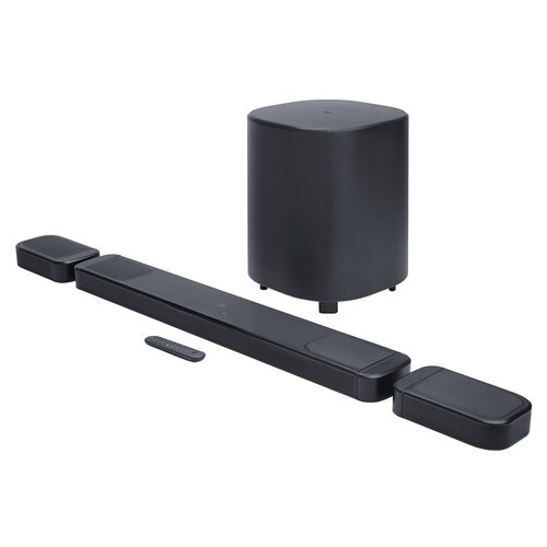 JBL Bar 1000MK2 7.1.4 Bluetooth Sound Bar Speaker - 960 W RMS - Siri, Google Assistant Supported - Black - Wall Mountable 