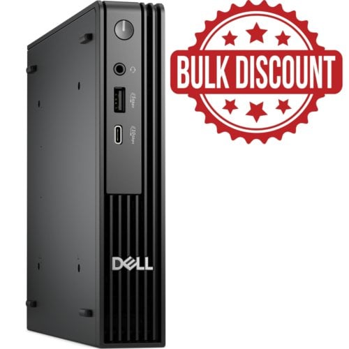 Dell Pro Micro QCM1255 - Ryzen 5 8500GE - 16GB RAM (2x8GB) - 512GB SSD - WI-FI 7 - KB & Mouse Included - Windows 11 Pro - 