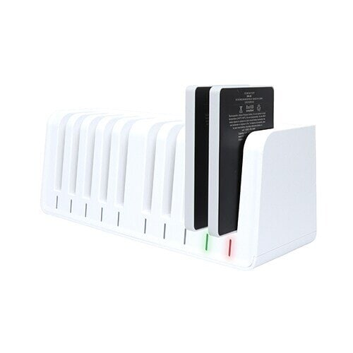 Beam Mobile - 10 Bay Battery Charger - charges 10 hot swappable batteries at 1 time.