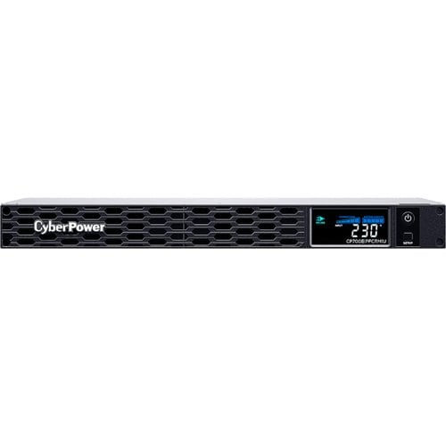 CyberPower PFC Sinewave CP700EIPFCRM1U Line-interactive UPS - 700 VA/420 W - 1U Rack-mountable - AVR - 8 Hour Recharge - 2